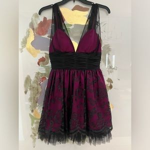 Morgan and company tule prom dress